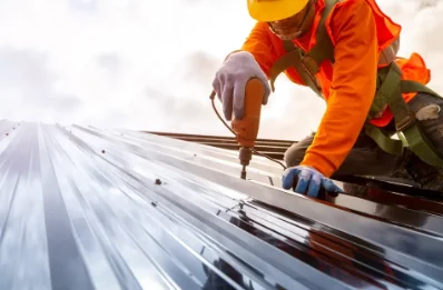 Travaux de zinguerie à la Prétière